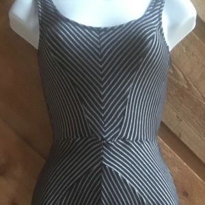 Green Envelope  XS Striped dress